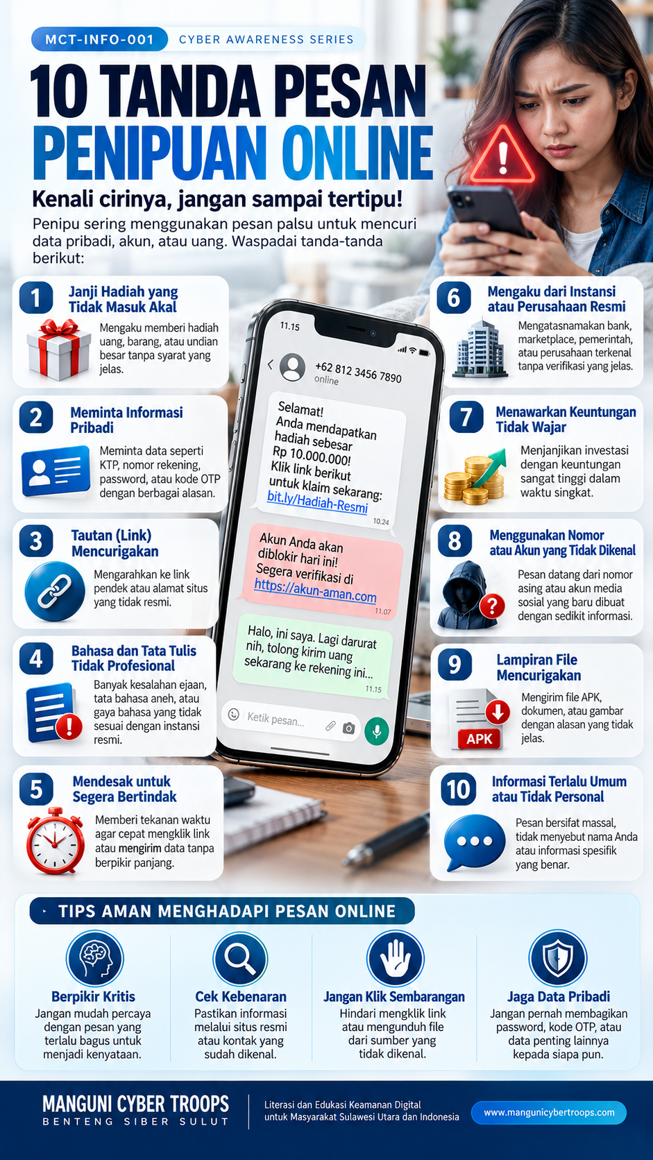 10 TANDA PENIPUAN ONLINE